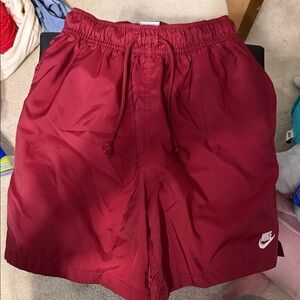 Nike Maroon Athletic Shorts